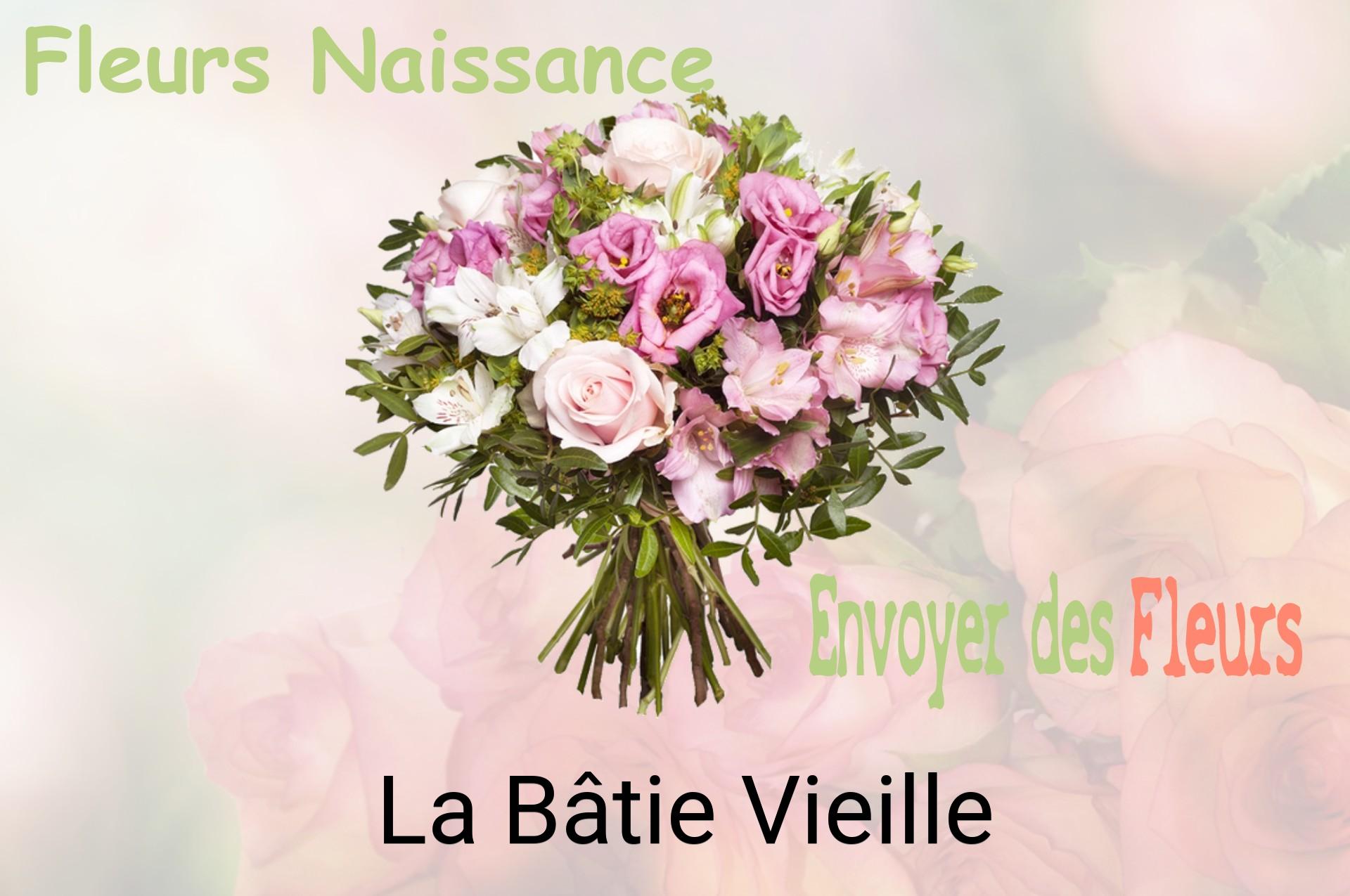 Bouquet de fleurs de naissance livré à La Bâtie-Vieille